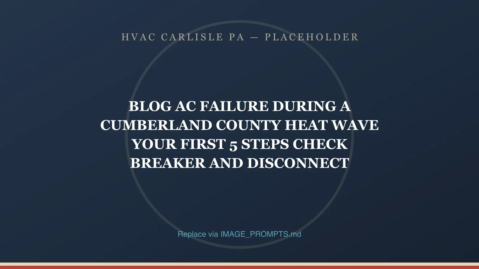Checking the outdoor AC disconnect box and breaker panel after a no-cooling failure