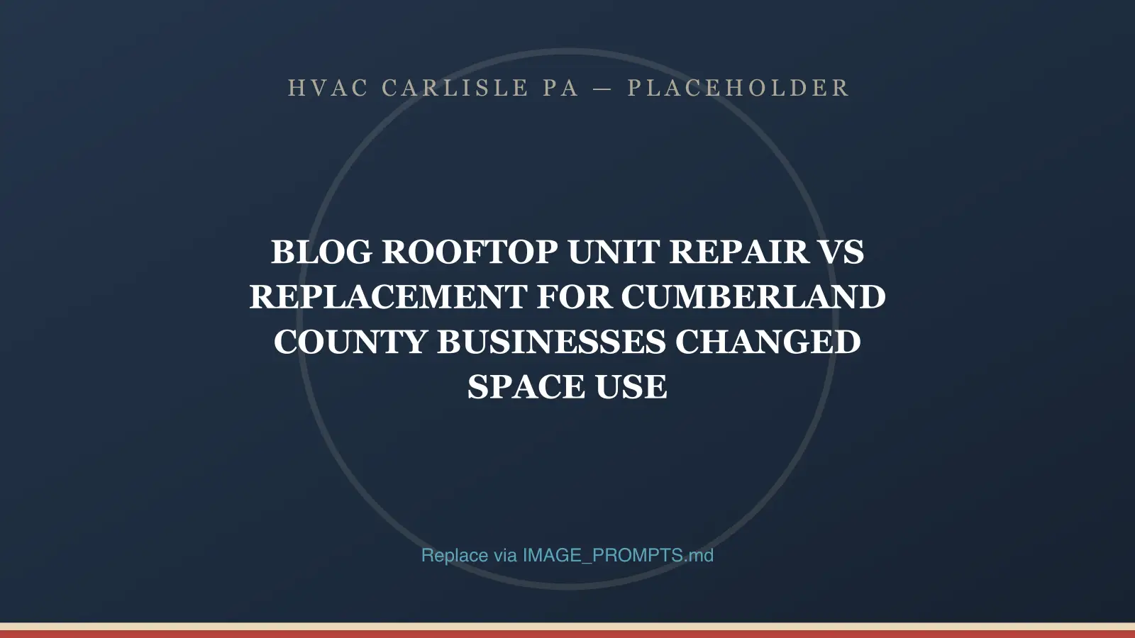 Retail bay converted to office space now served by a rooftop unit sized for a different load