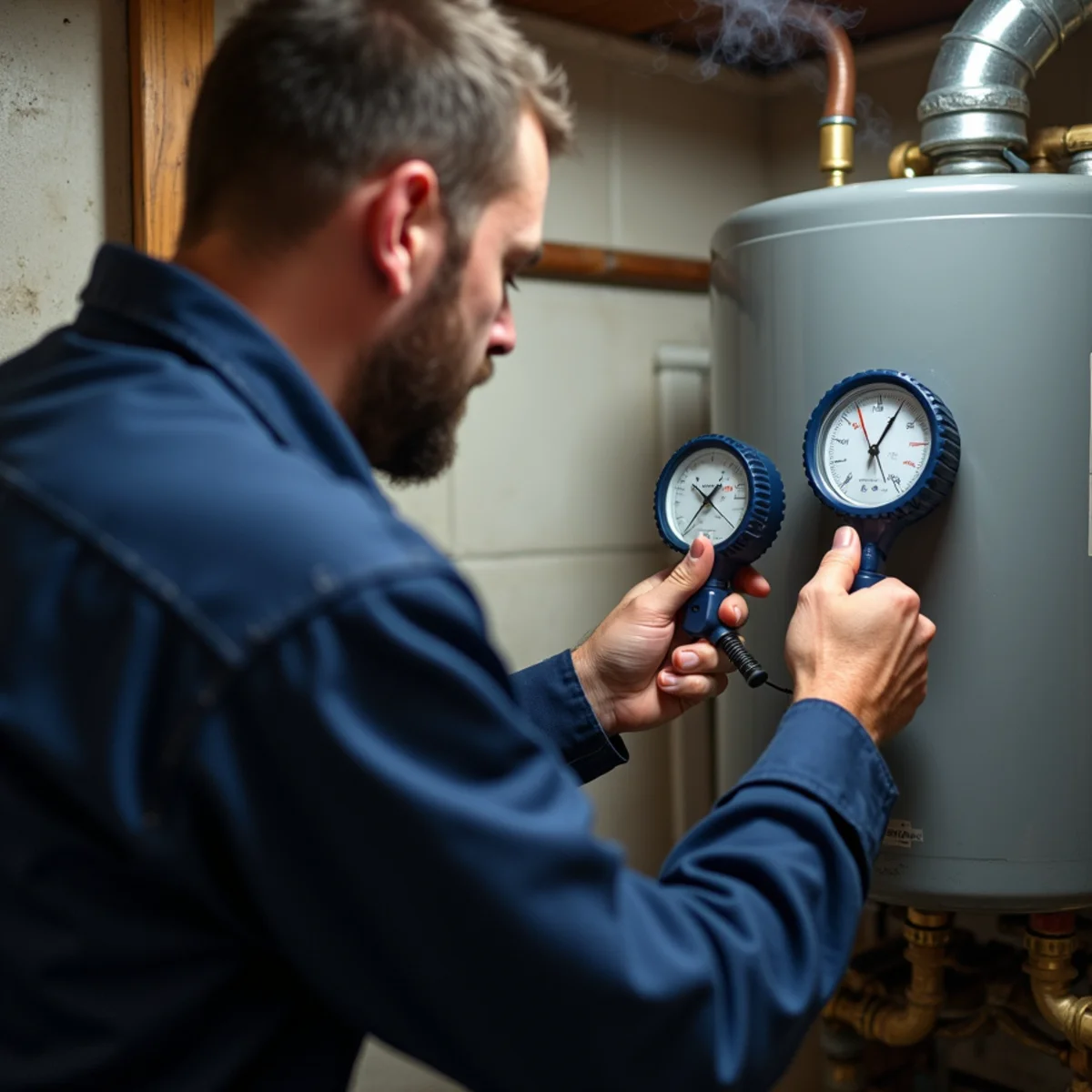 Worst-case depressurization testing during a carbon monoxide inspection in Carlisle, PA