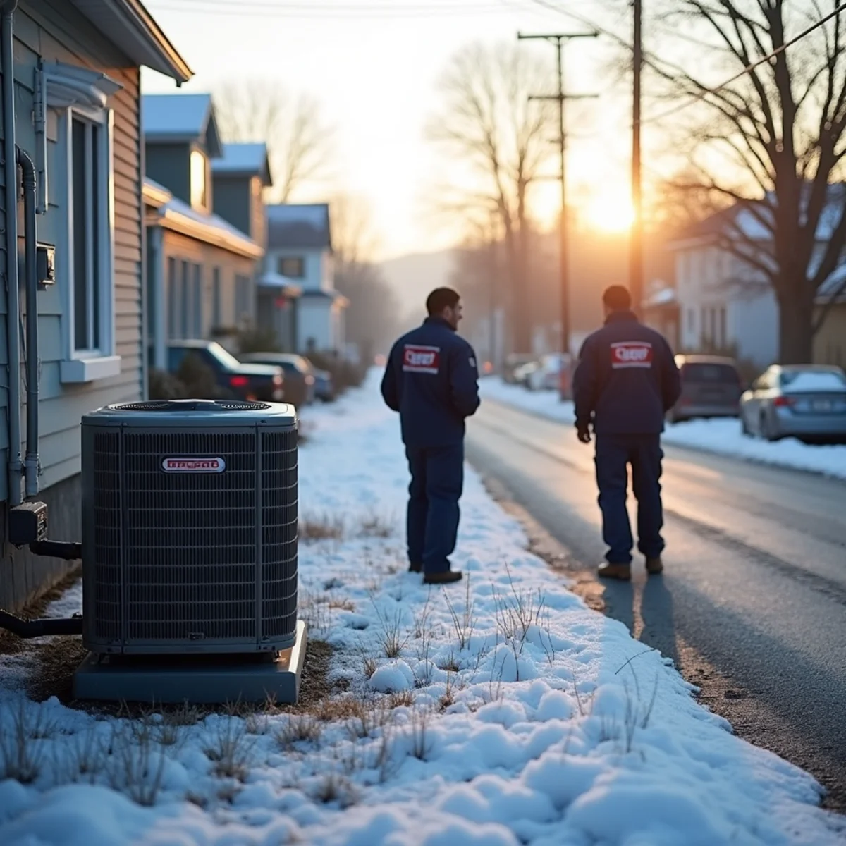 Colder design temperatures on the higher ground at Heatherlands north of Carlisle, PA