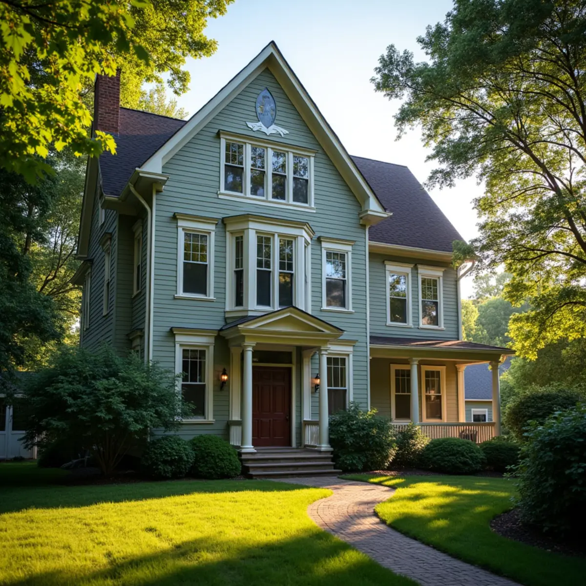 Tall stairwells driving stack effect in the large Mooreland homes of Carlisle, PA