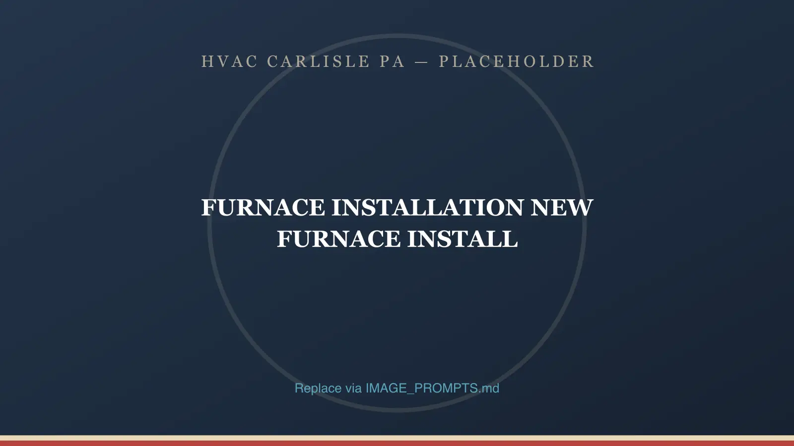 New high-efficiency gas furnace and sheet-metal plenum installed in a Carlisle, PA basement