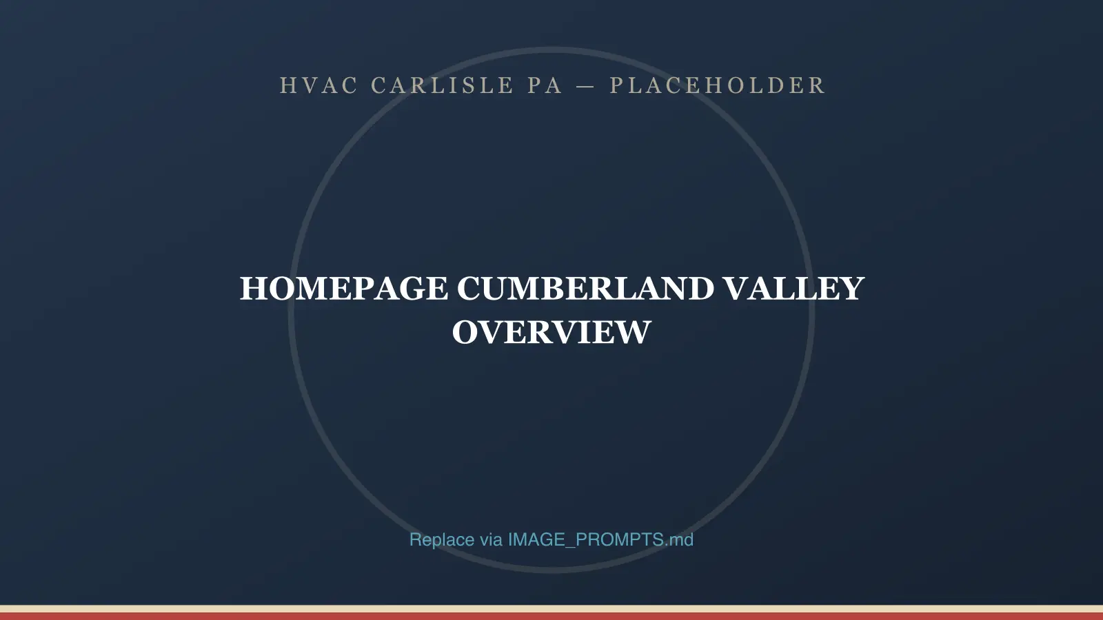 The Cumberland Valley between South Mountain and Blue Mountain, the HVAC Carlisle PA service area