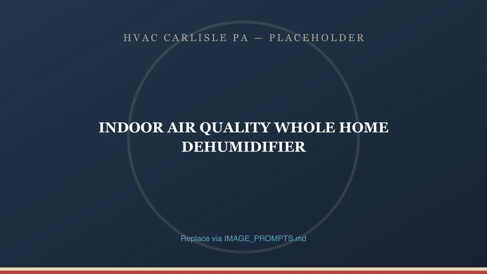 Whole-home dehumidifier ducted into the return in a Carlisle, PA basement for humidity control