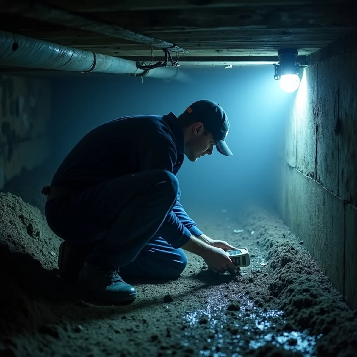 Identifying a crawlspace moisture source affecting indoor air quality in Carlisle, PA