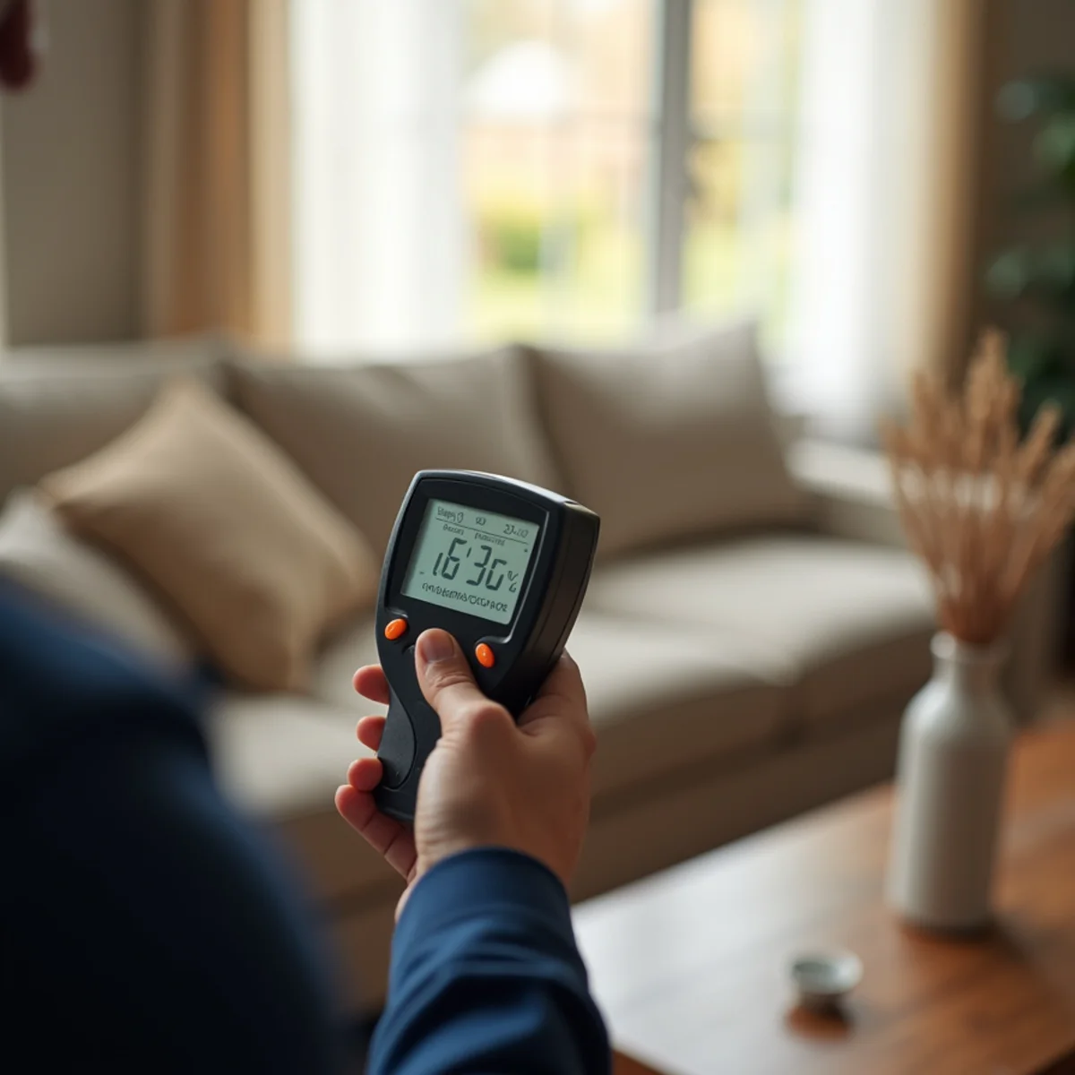 Measuring indoor humidity and dew point in a Carlisle, PA home