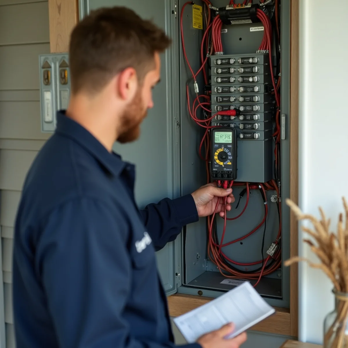 HVAC Carlisle PA technician working on an HVAC system in Dillsburg, PA