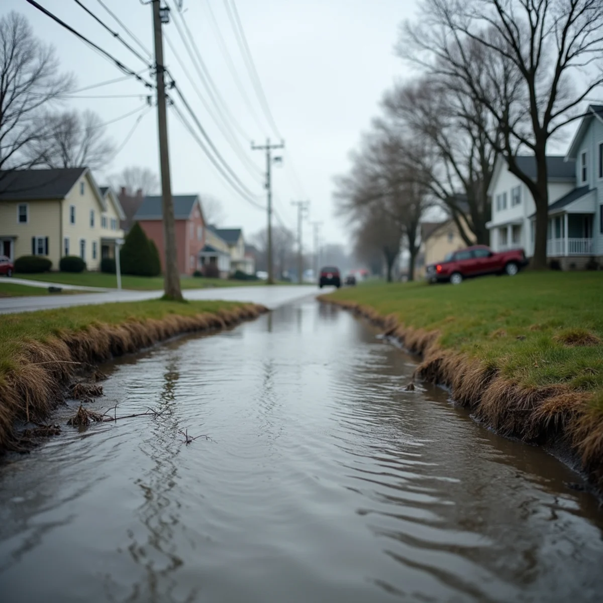 Creek and river flood plain exposure in East Pennsboro Township, PA
