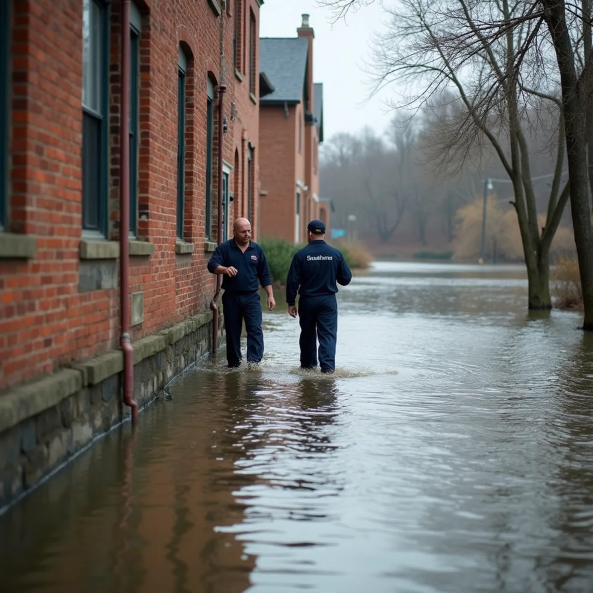 Riverfront flood exposure affecting basement mechanical equipment in Harrisburg, PA