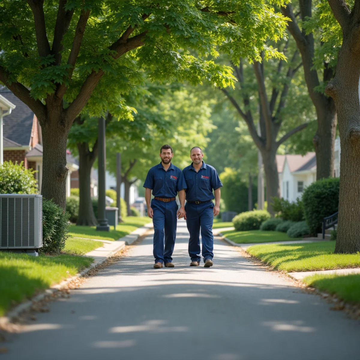 Post-war ranch and colonial streets with ageing systems in Lower Allen Township, PA