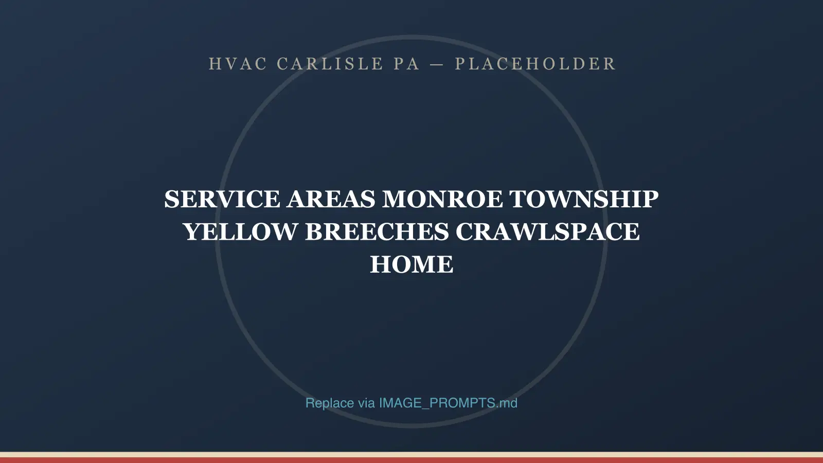 Home on a crawlspace foundation in the Yellow Breeches valley of Monroe Township, PA