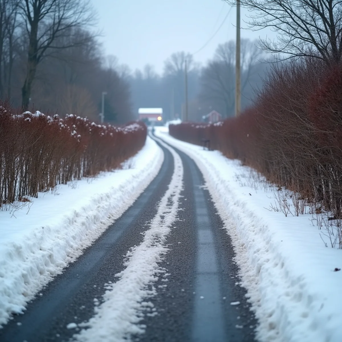 Long rural driveways affecting winter service access in Penn Township, PA