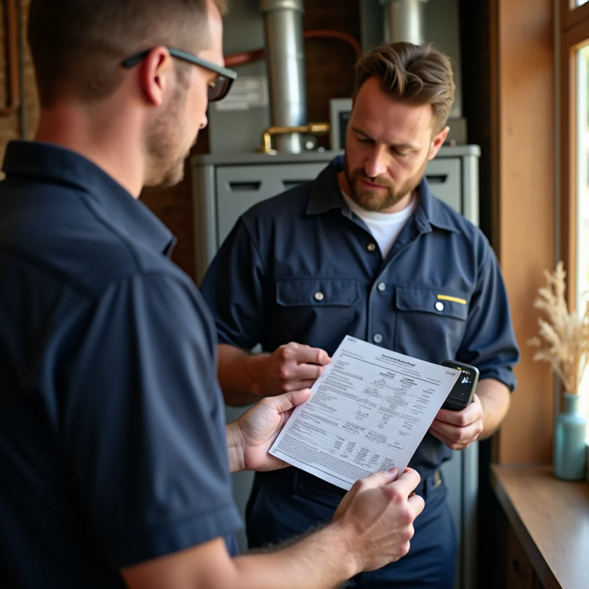 HVAC Carlisle PA technician working on an HVAC system in Shiremanstown, PA