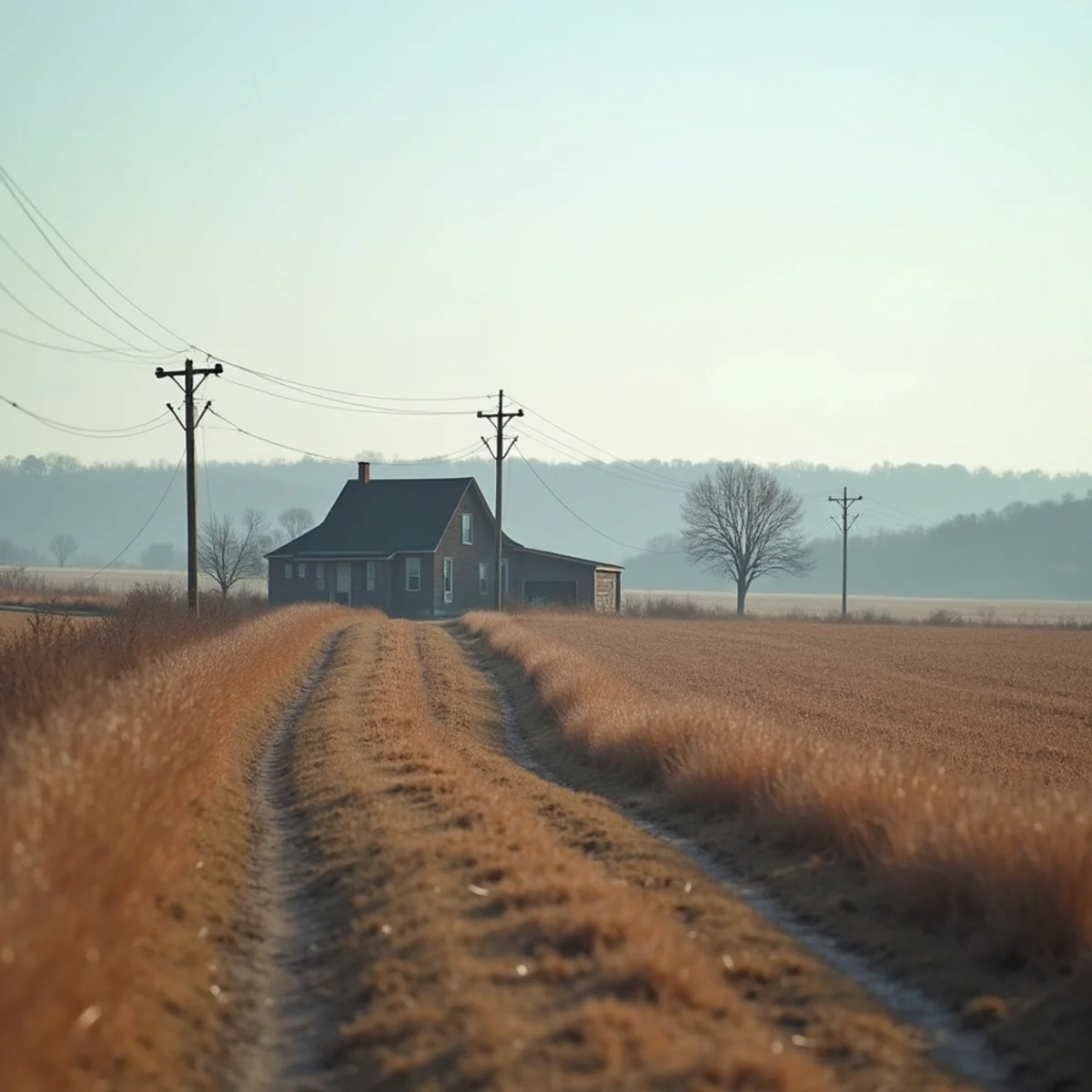 Wind exposure across open farmland in West Pennsboro Township, PA